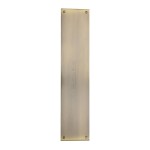 M Marcus Heritage Brass Fingerplate 350 x 76mm